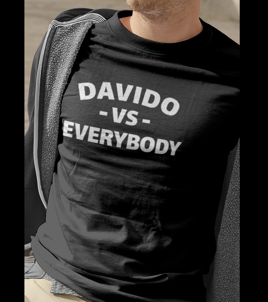 Davido VS Everybody Bold Statement Fashion Trend T-Shirt