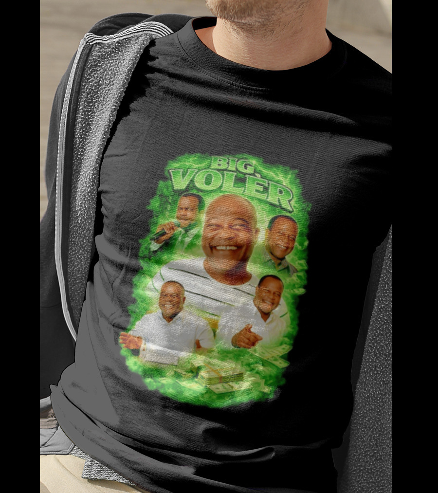 Big Voler Smiling Persona With Money And Singing T-Shirt