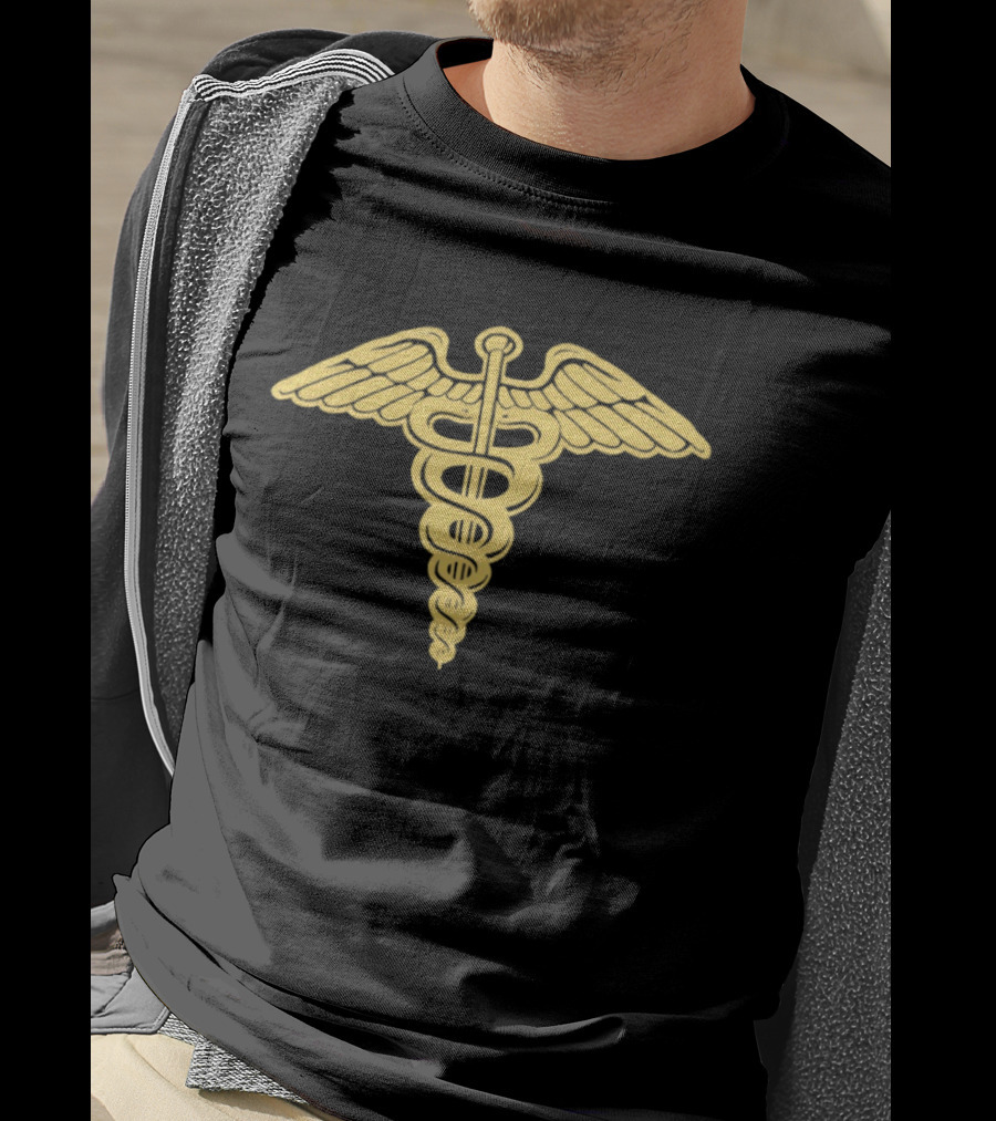 Cameron Frye Caduceus Yellow T-Shirt