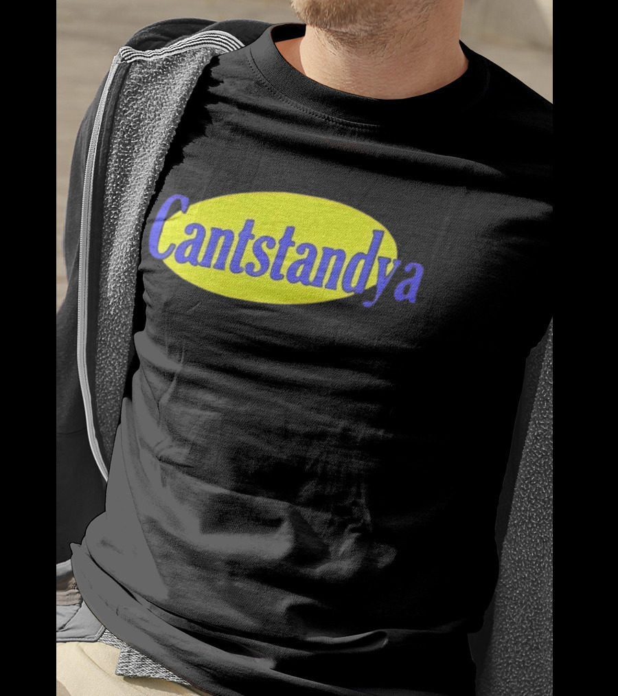 Cantstandya Classic Bold Text Oval T-Shirt