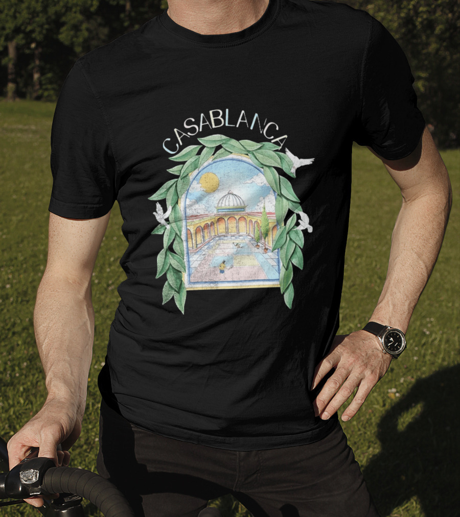 Casablanca L'Arche De Tennis Courtyard T-Shirt