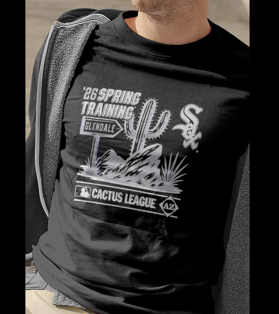 Chicago White Sox 2026 Spring Training Glendale Cactus League MLB AZ T-Shirt