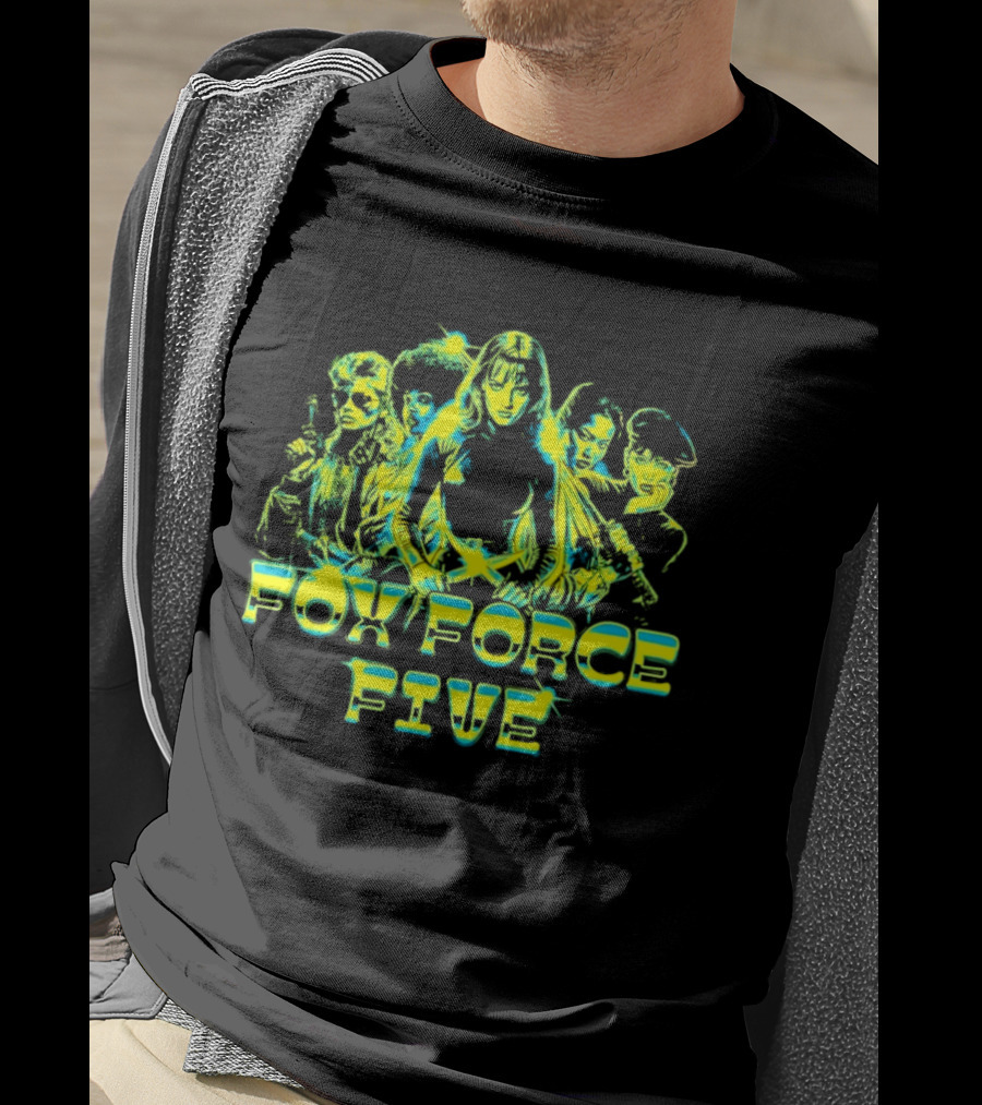Fox Force Five Pulp Fiction Inspired Team T-Shirt