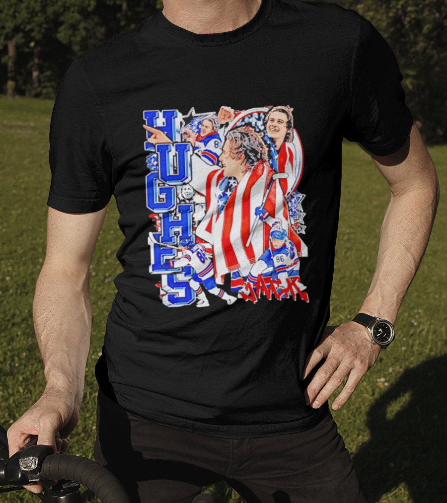 Hughes USA 86 American Hockey Pride T-Shirt