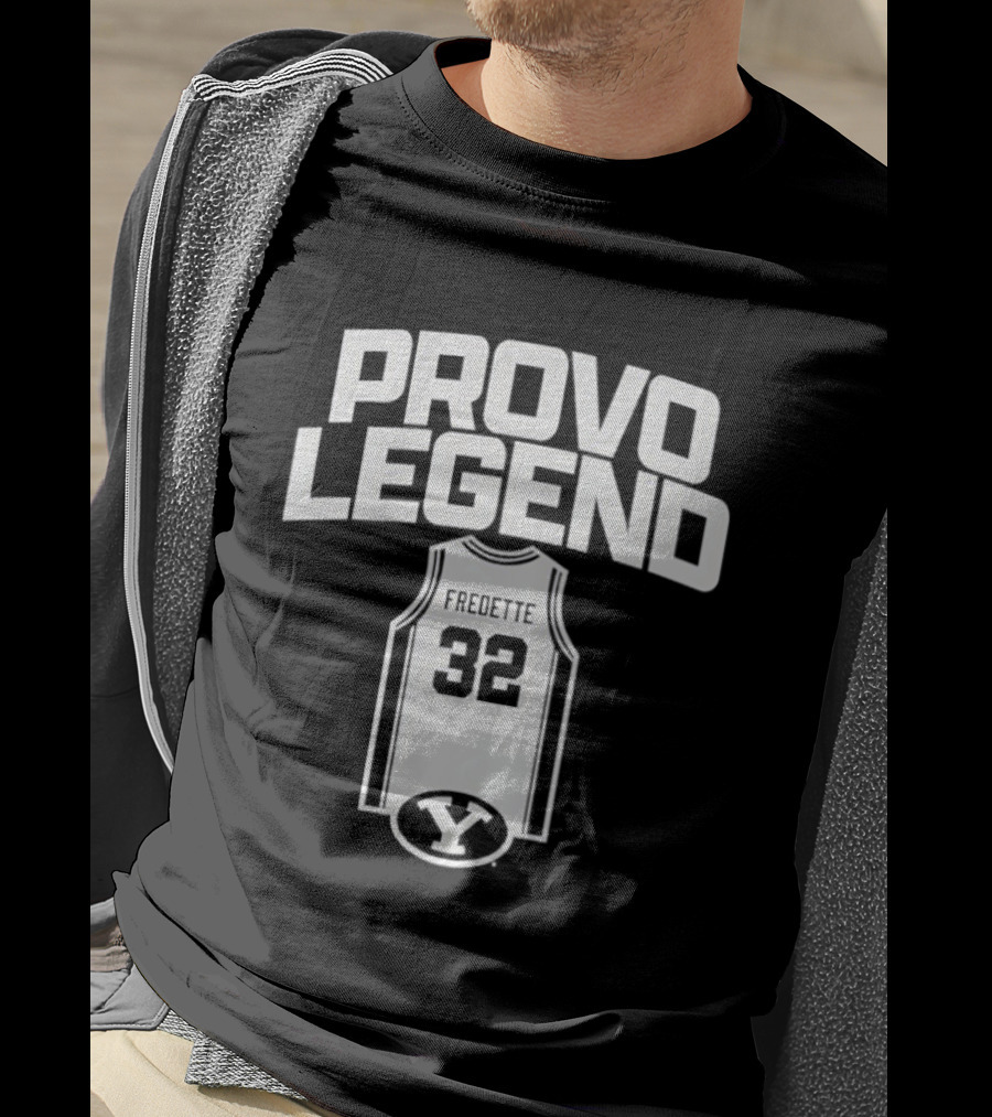 Provo Legend Fredette 32 Byu Cougars T-Shirt