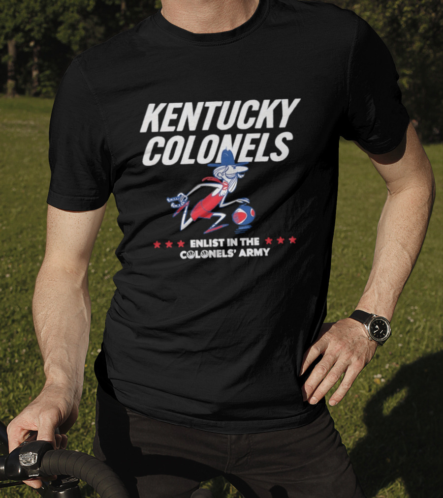 Kentucky Colonels Enlist In The Colonels' Army American Basketball Association T-Shirt