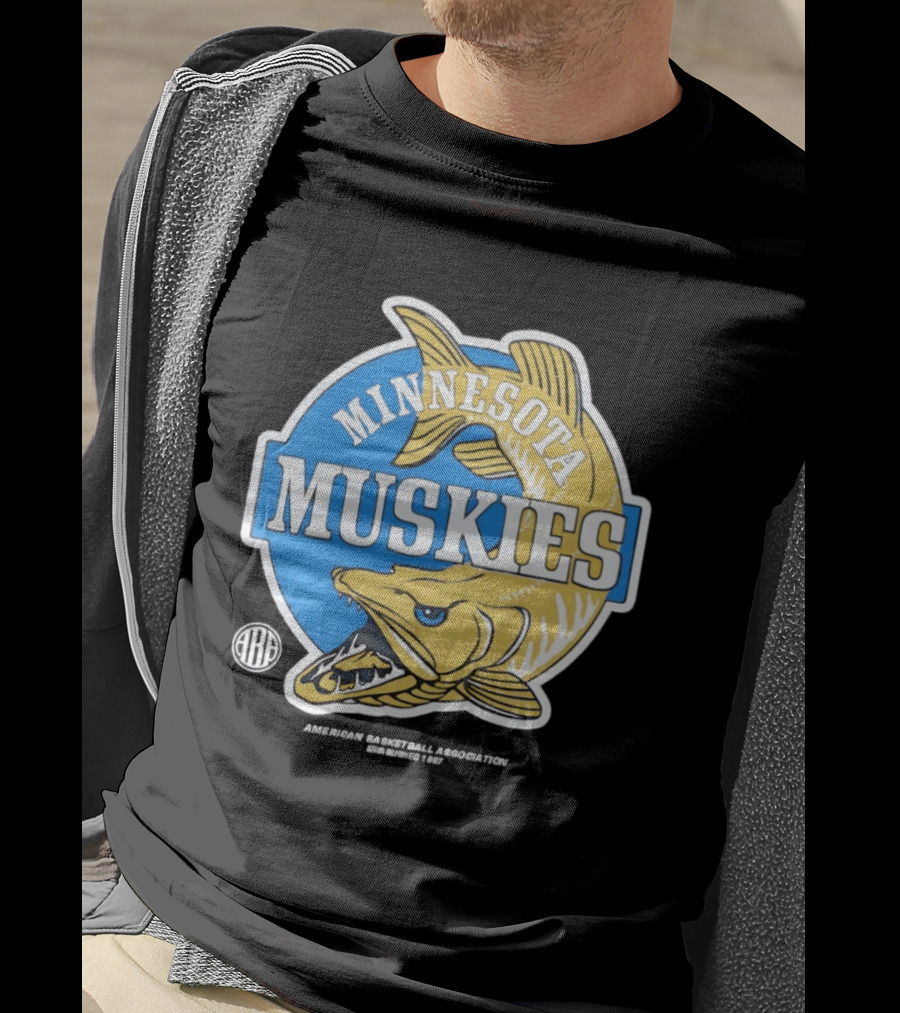 Minnesota Muskies ABA 1967 Vintage Team T-Shirt