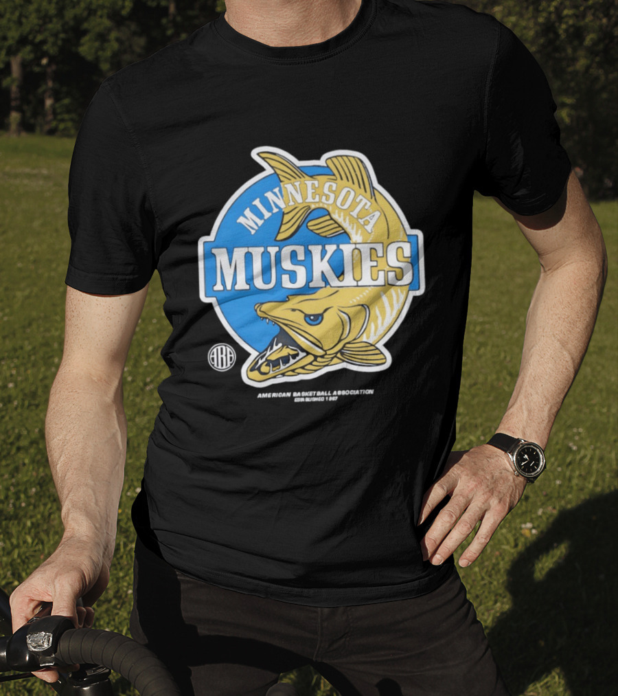 Minnesota Muskies ABA 1967 Vintage Team T-Shirt