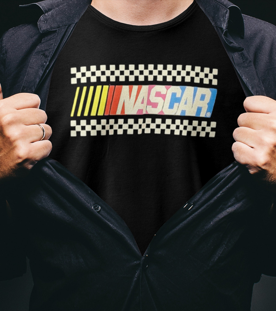 NASCAR Checkered Flag Iconic Racing T-Shirt