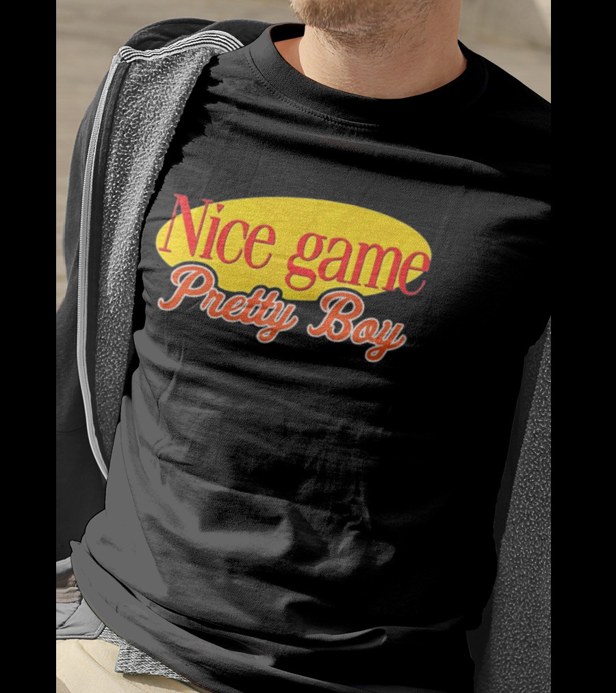 Nice Game Pretty Boy New York Mets Vintage Retro Baseball Fan T-Shirt