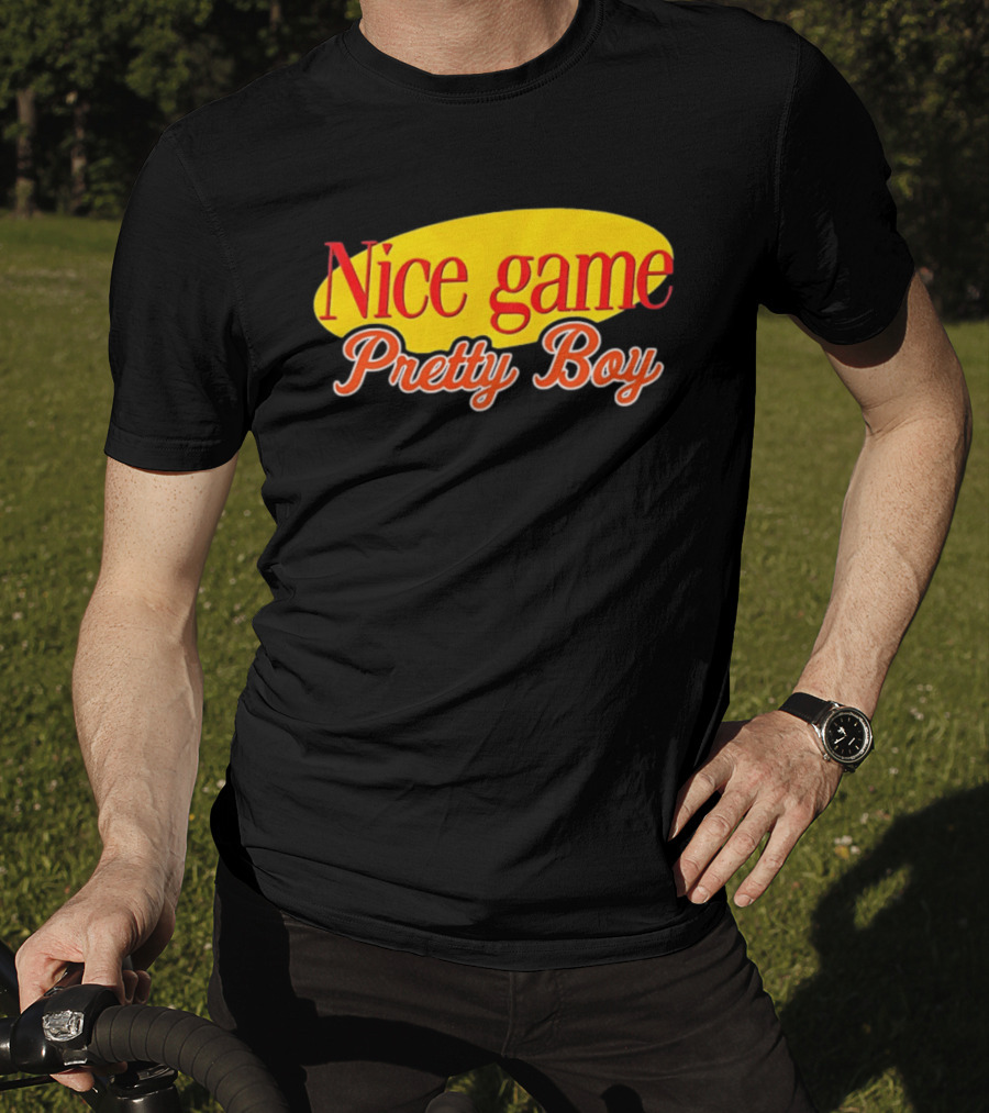 Nice Game Pretty Boy New York Mets Vintage Retro Baseball Fan T-Shirt