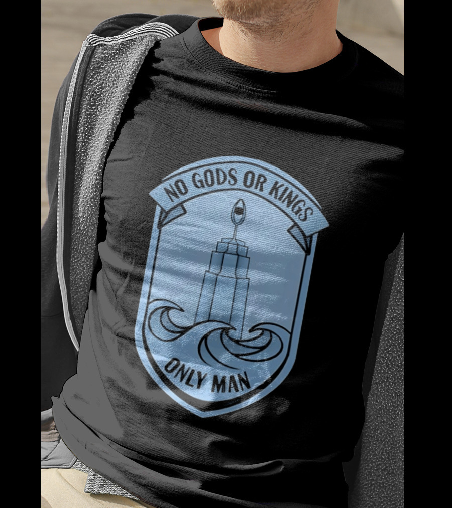 Bioshock No Gods Or Kings Only Man Rapture Lighthouse Crest T-Shirt