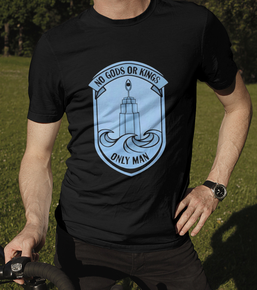 Bioshock No Gods Or Kings Only Man Rapture Lighthouse Crest T-Shirt
