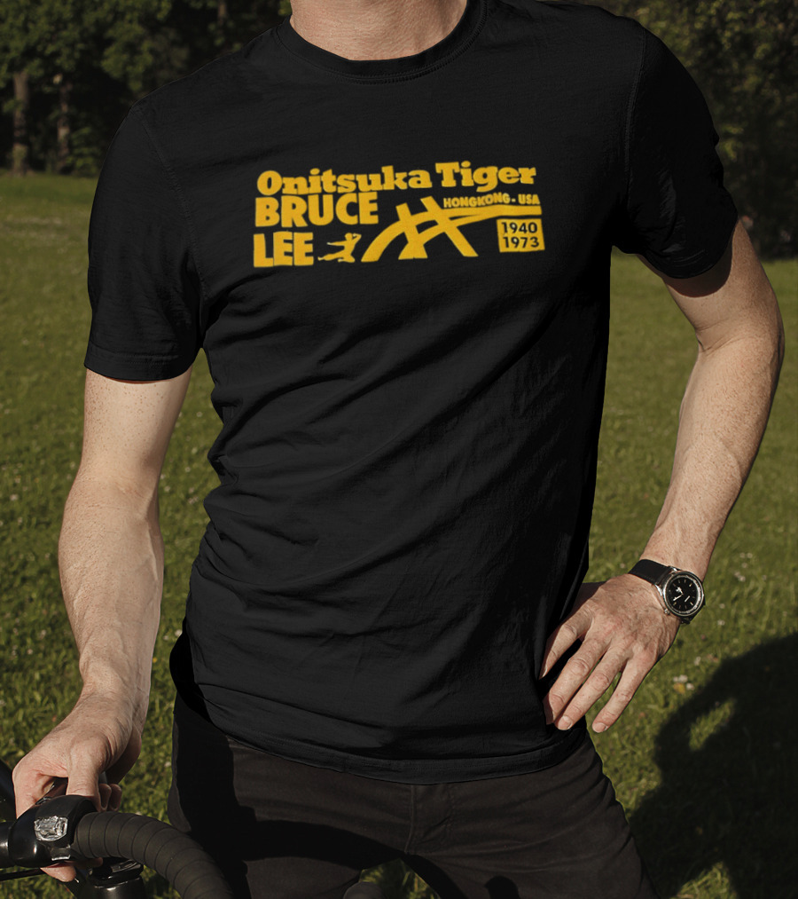 Onitsuka Tiger Bruce Lee Hongkong USA 1940 1973 T-Shirt