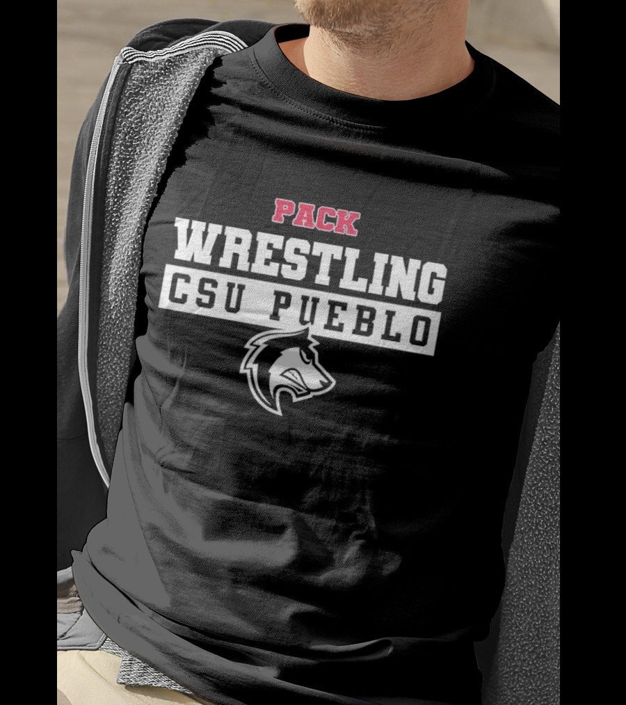 Pack Wrestling CSU Pueblo Colorado State University Pueblo T-Shirt
