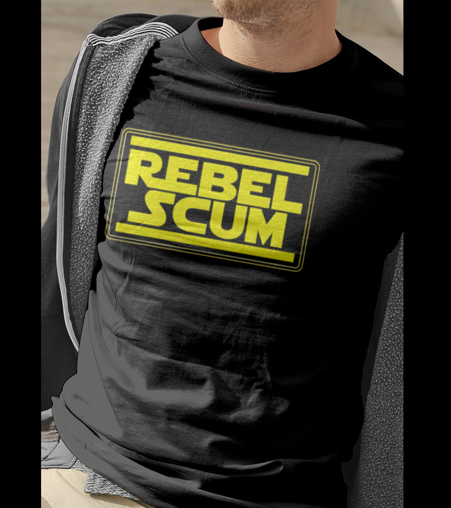 Rebel Scum Star Wars Inspired Yellow T-Shirt