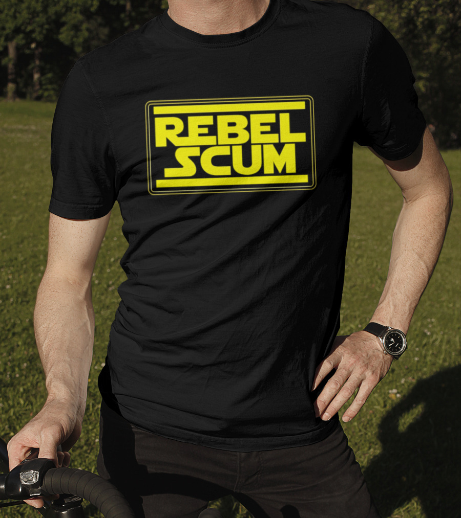 Rebel Scum Star Wars Inspired Yellow T-Shirt