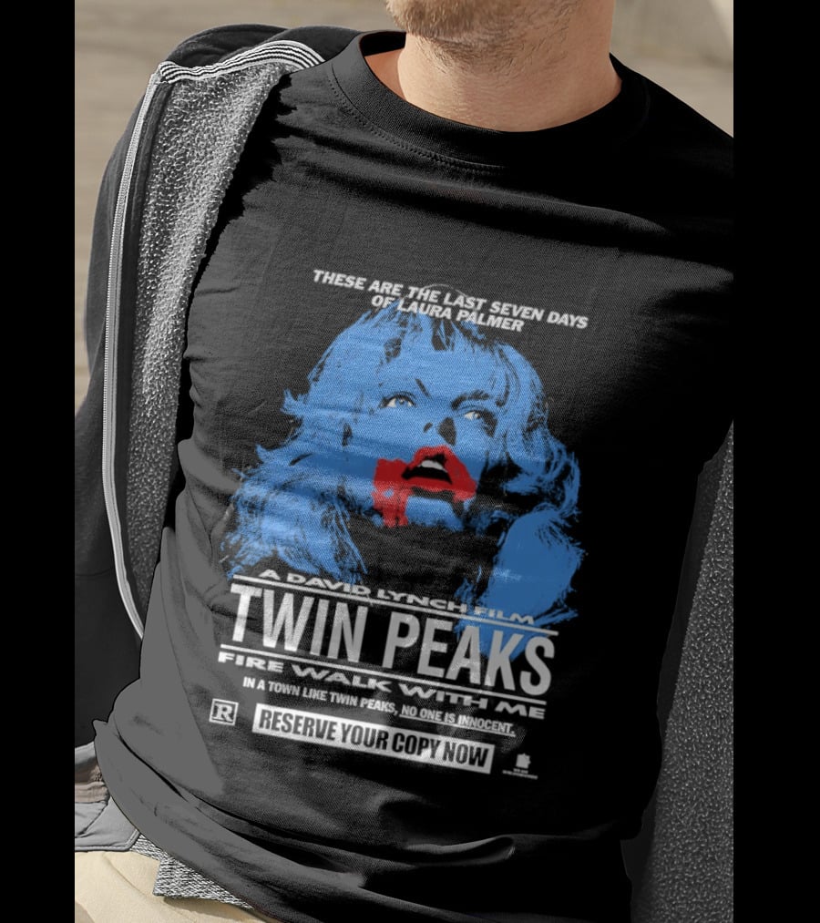 These Are The Last Seven Days Of Laura Palmer David Lynch Twin Peaks Fire Walk With Me T-Shirt