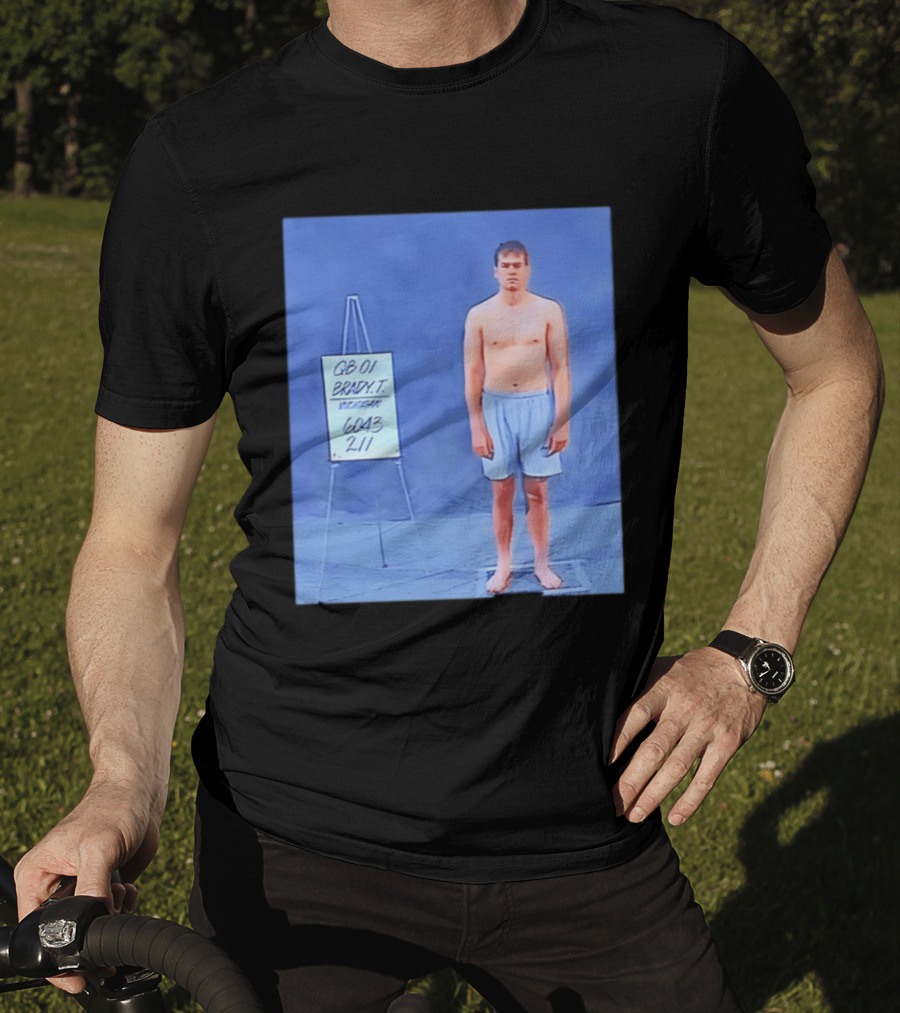 QB 01 Brady Combine 6043 211 New England Patriots T-Shirt