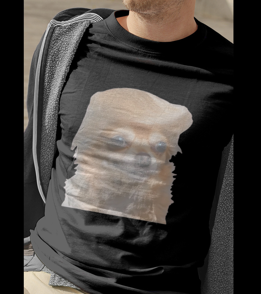 Trump Dog Meme Chihuahua With Hair Wig T-Shirt