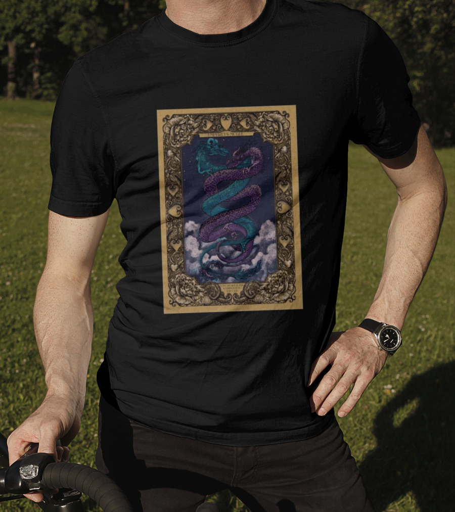 Umphrey's McGee Feb 14 15 2026 Washington D.C Dragon Roses T-Shirt