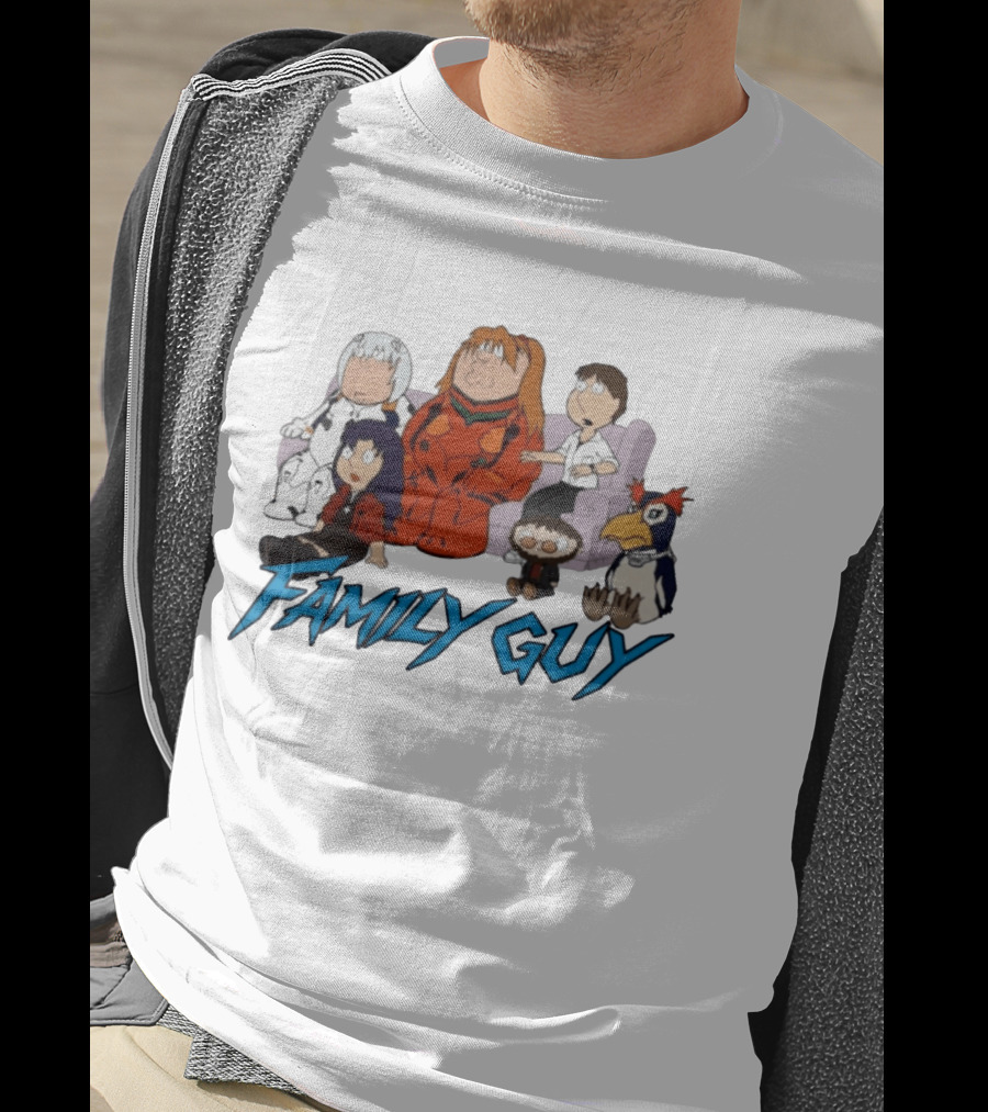 Family Guy Characters Anime T-Shirt