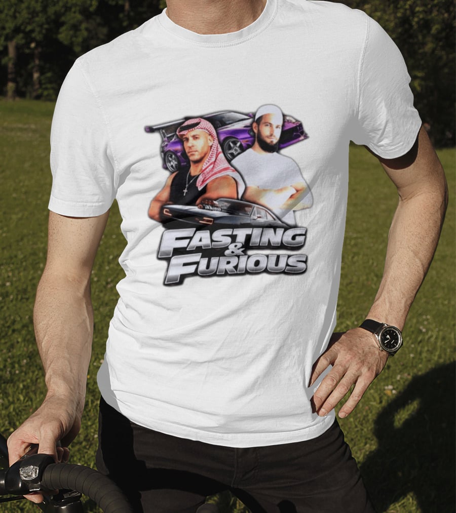 Fasting & Furious Vin Diesel Paul Walker Dubai Cars T-Shirt