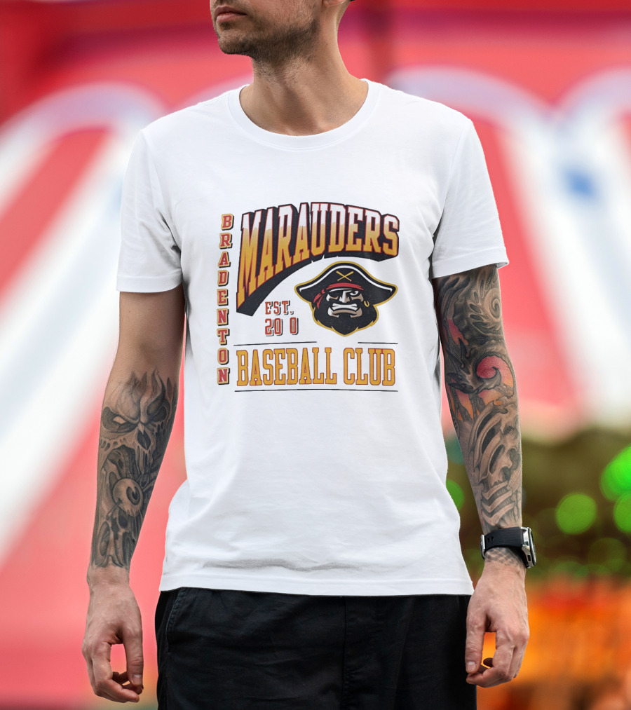 Bradenton Marauders Baseball Club EST 2010 T-Shirt