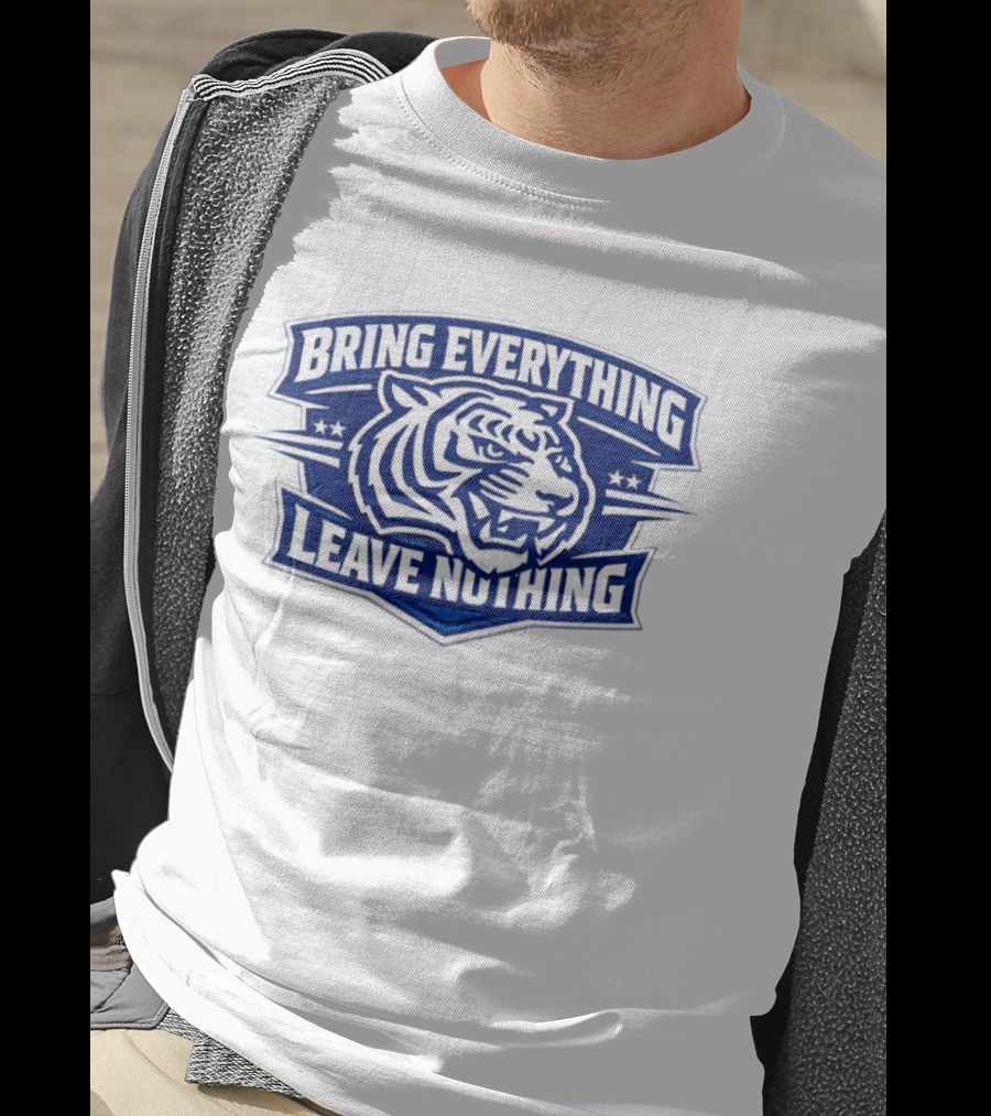 Bring Everything Leave Nothing Tiger T-Shirt