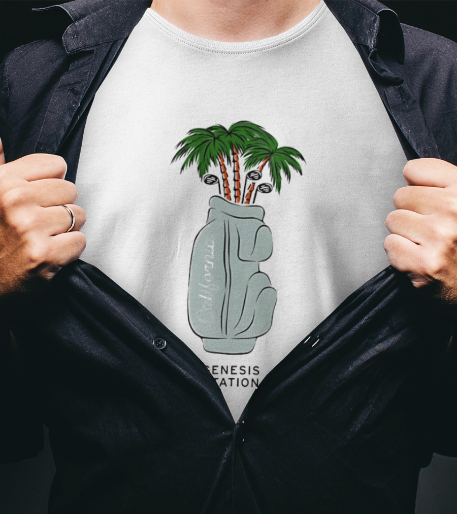 Genesis Invitational California Golf Bag Palms T-Shirt