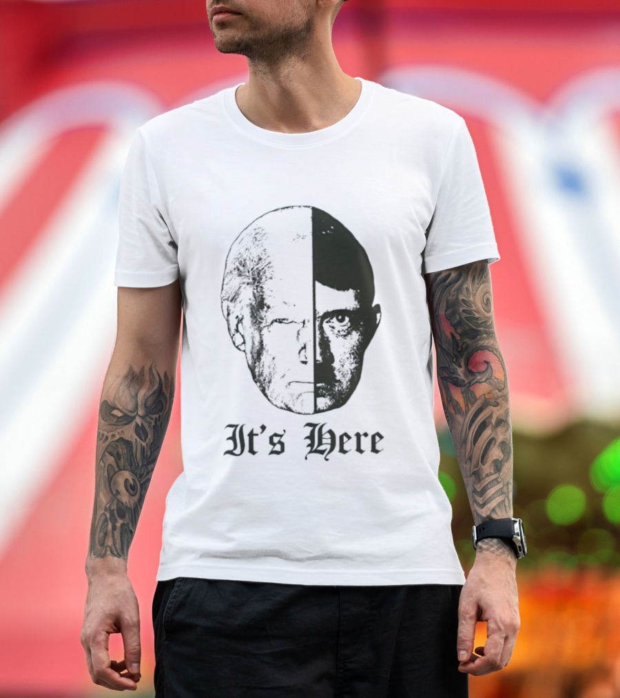 It's Here Trump Fascist Thermal Slap T-Shirt