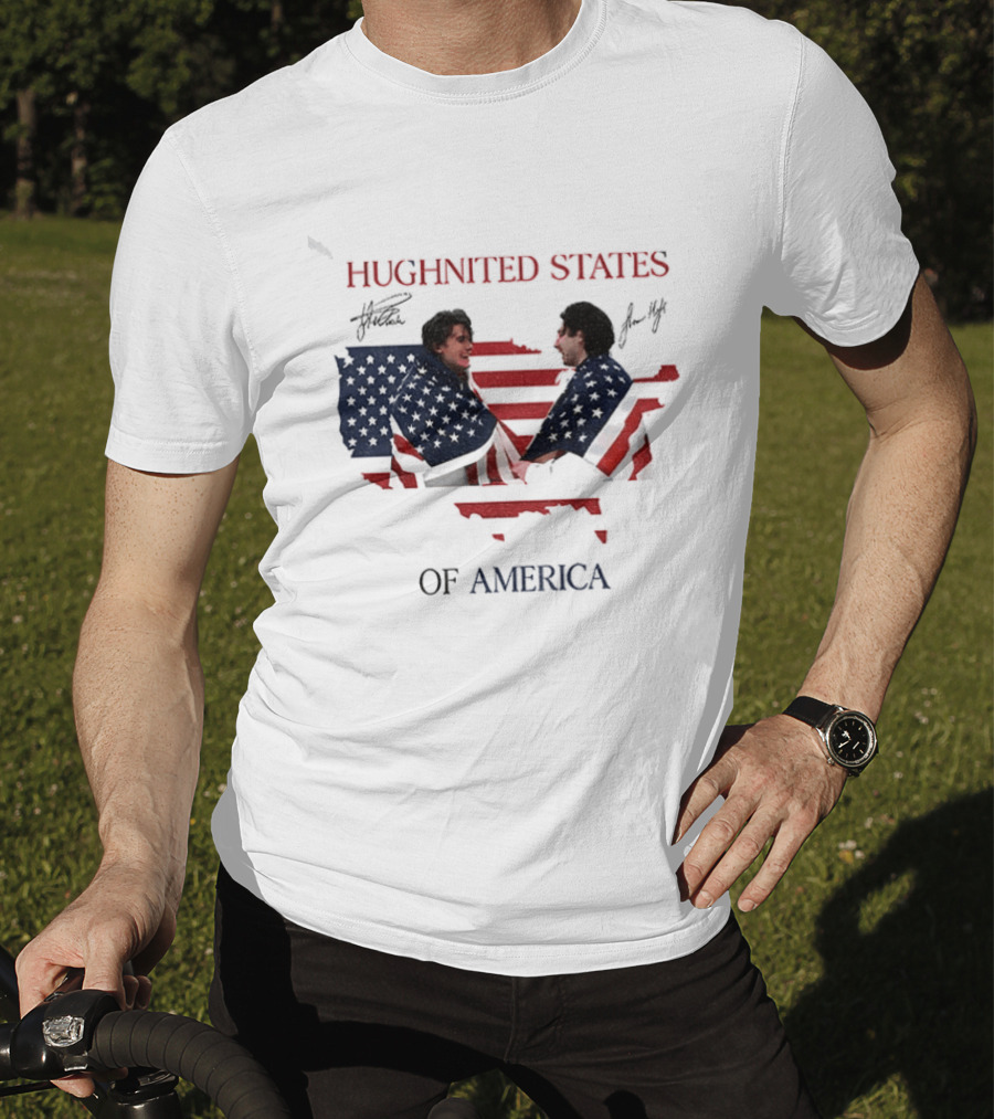 Hughnited States Of America Jack Hughes Quinn Hughes T-Shirt