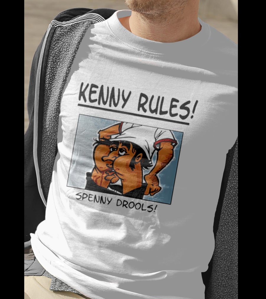 Kenny Rules Spenny Drools Cartoon Rivalry T-Shirt