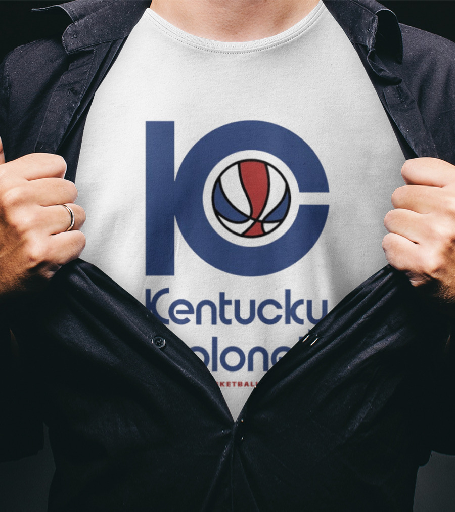 Kentucky Colonels 10 Colonel Army American Basketball Association Fan Collection T-Shirt