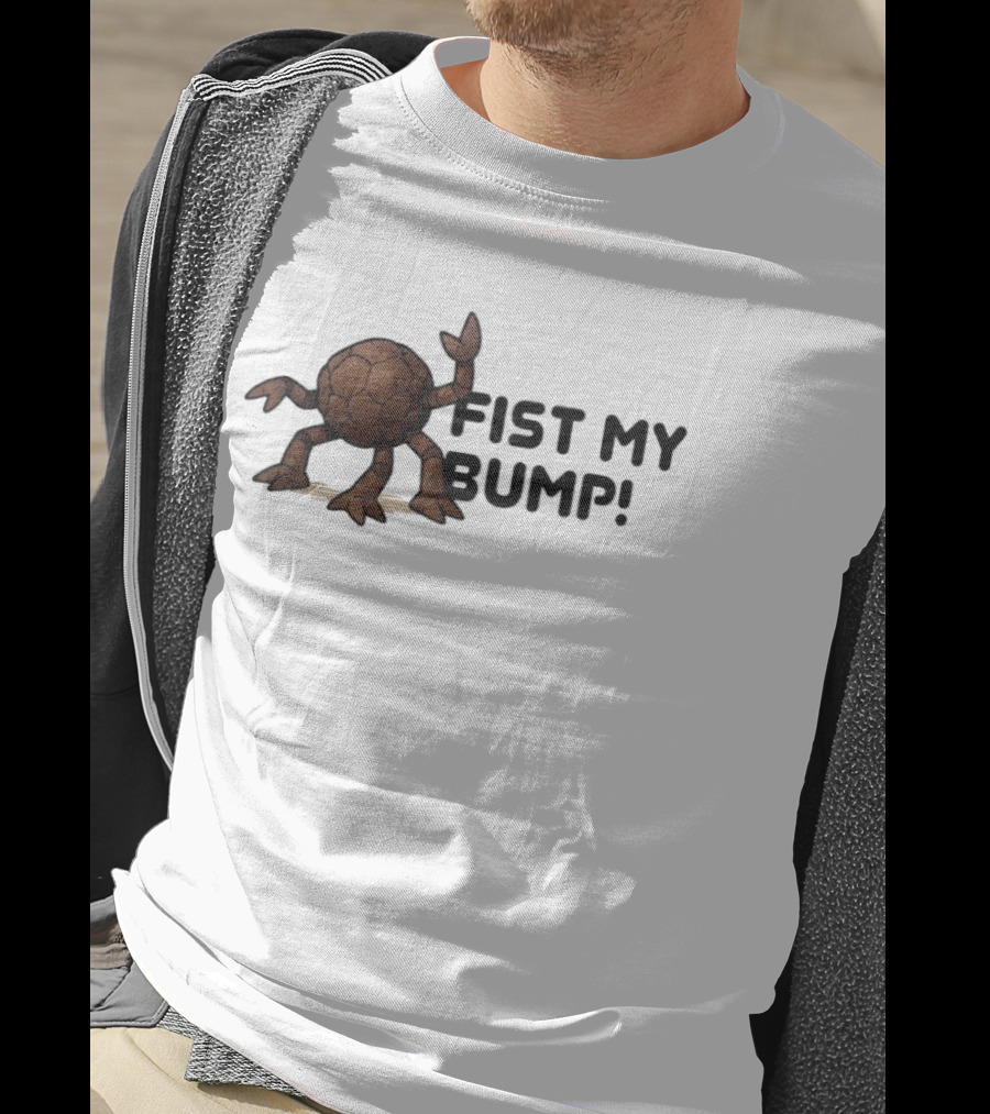 Pokémon Geodude Fist My Bump Fun Expression T-Shirt