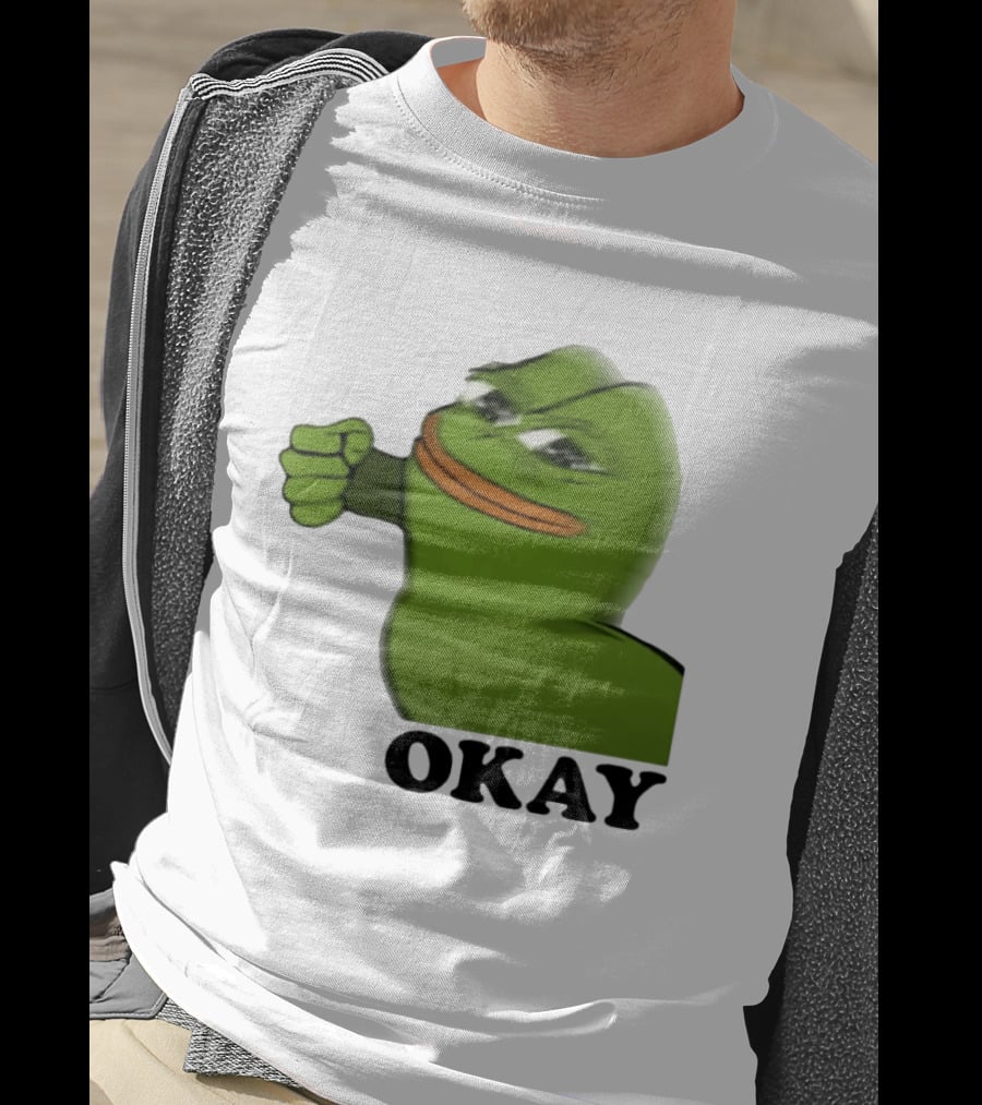 Okay Pepe Frog Punching Nazis Kid T-Shirt