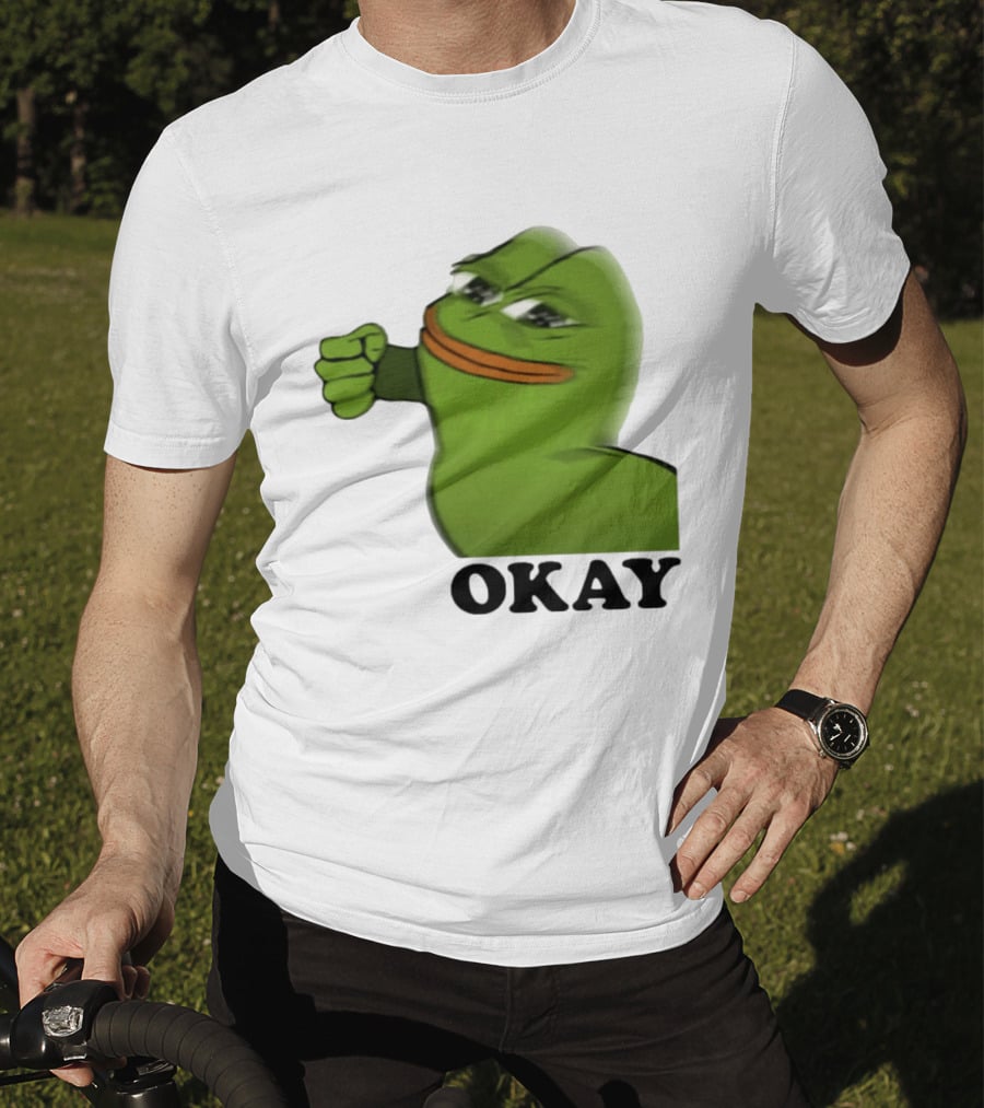 Okay Pepe Frog Punching Nazis Kid T-Shirt