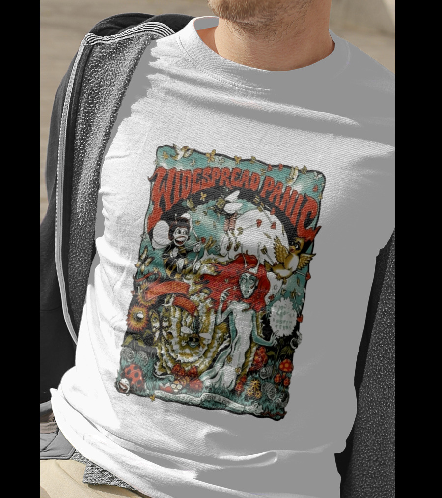 Widespread Panic Moody Center Austin TX February 14 15 2026 Psychedelic Concert Event T-Shirt