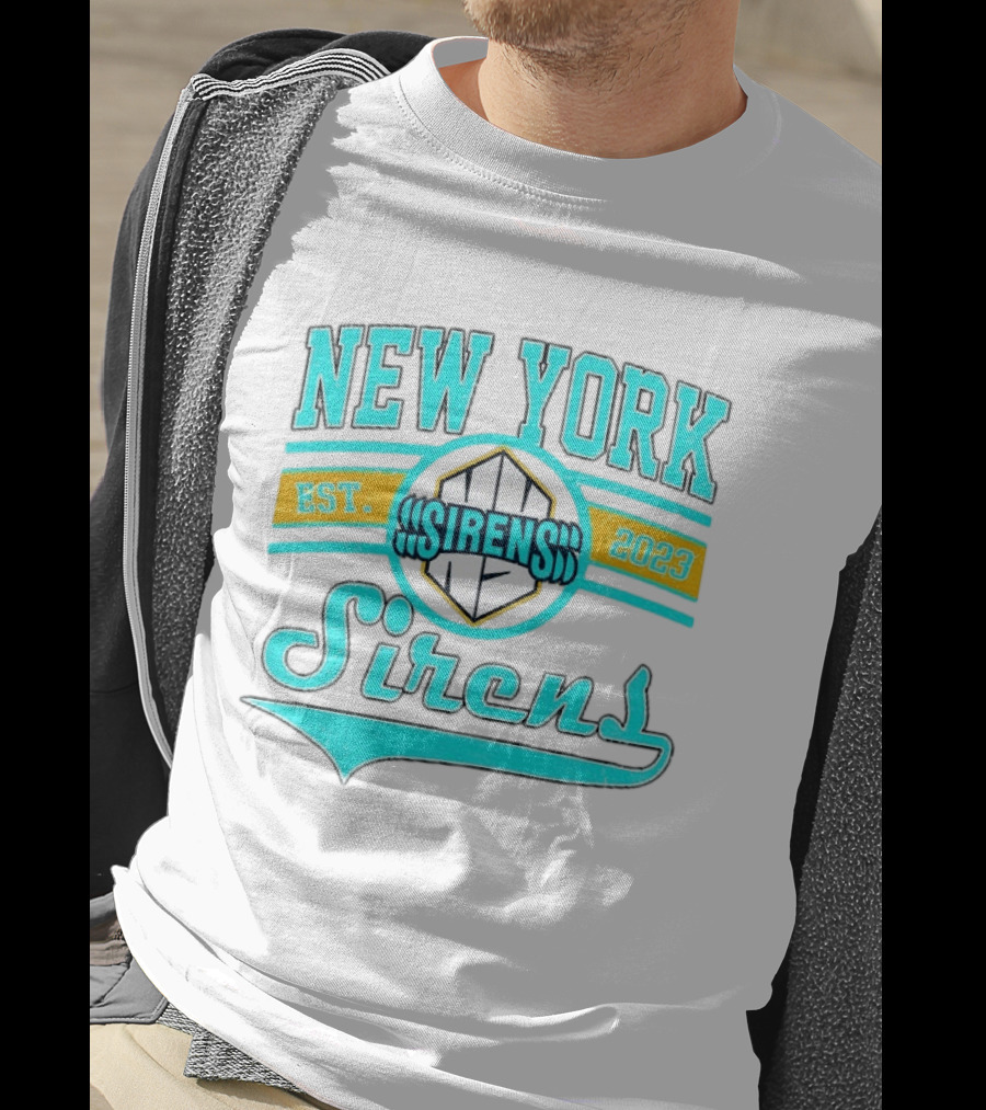 New York Sirens Women's Hockey Team Est 2023 T-Shirt