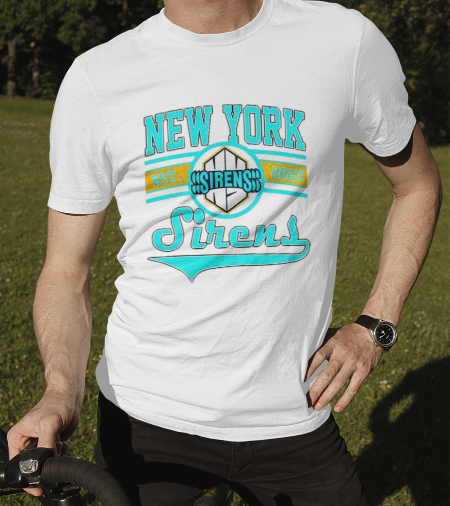 New York Sirens Women's Hockey Team Est 2023 T-Shirt
