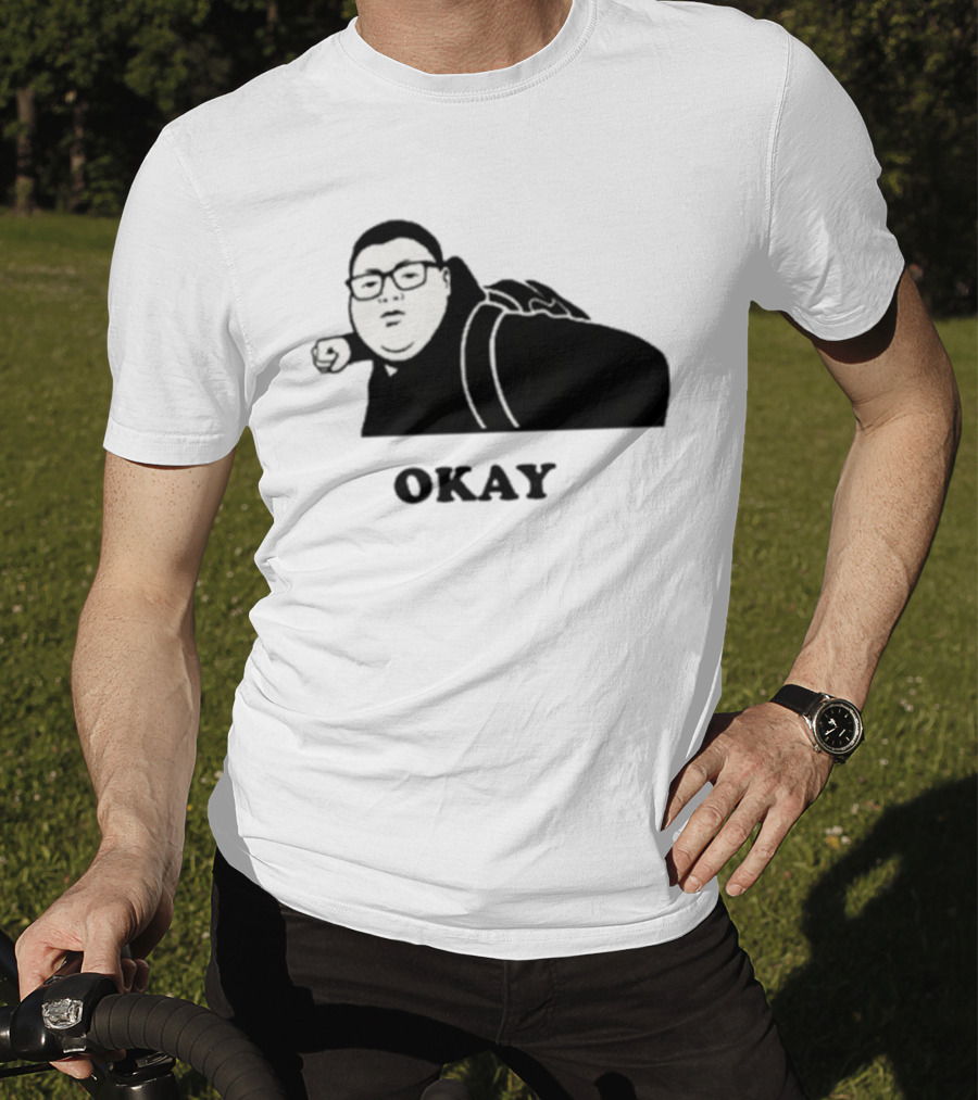 Young Man Okay Anti ICE Protest Okay Punching Gesture T-Shirt