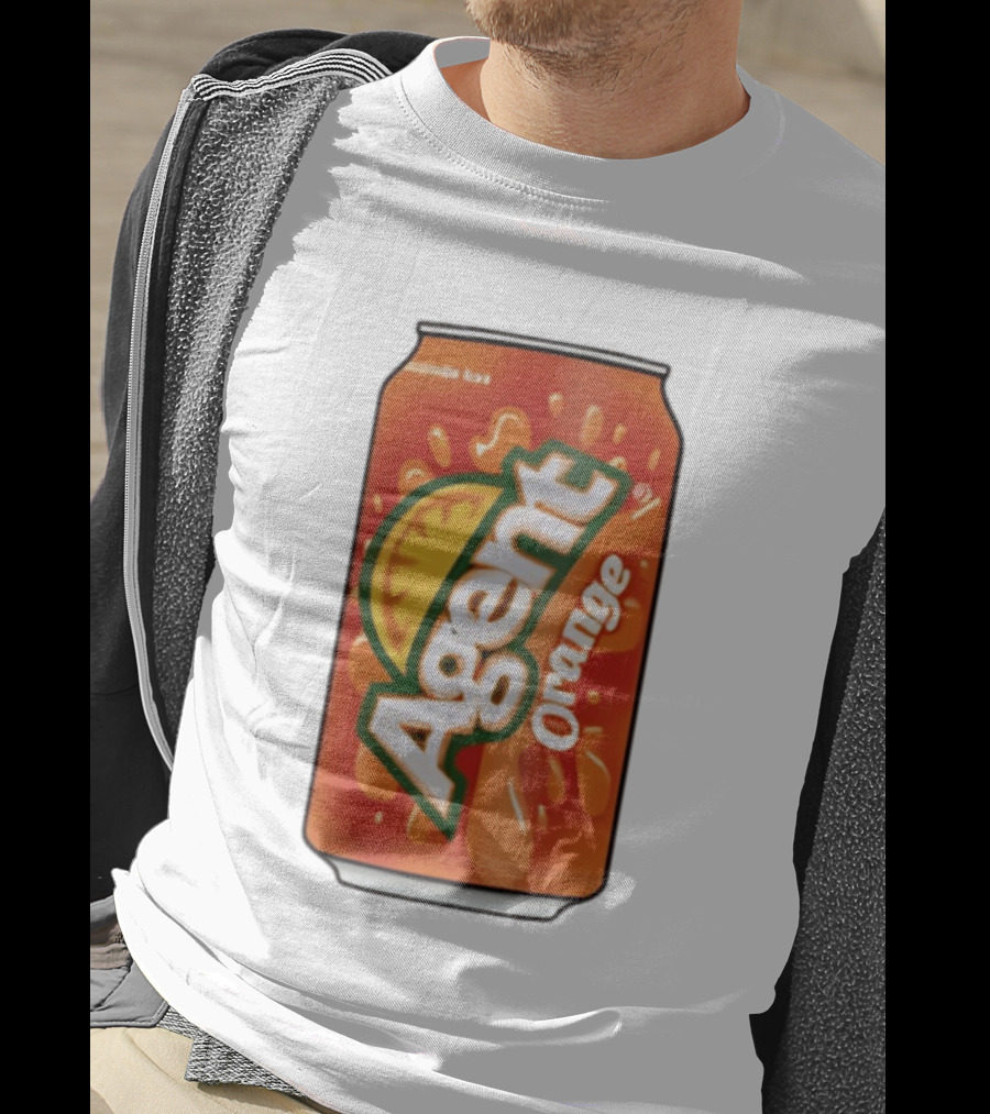 Agent Orange Soda Can T-Shirt