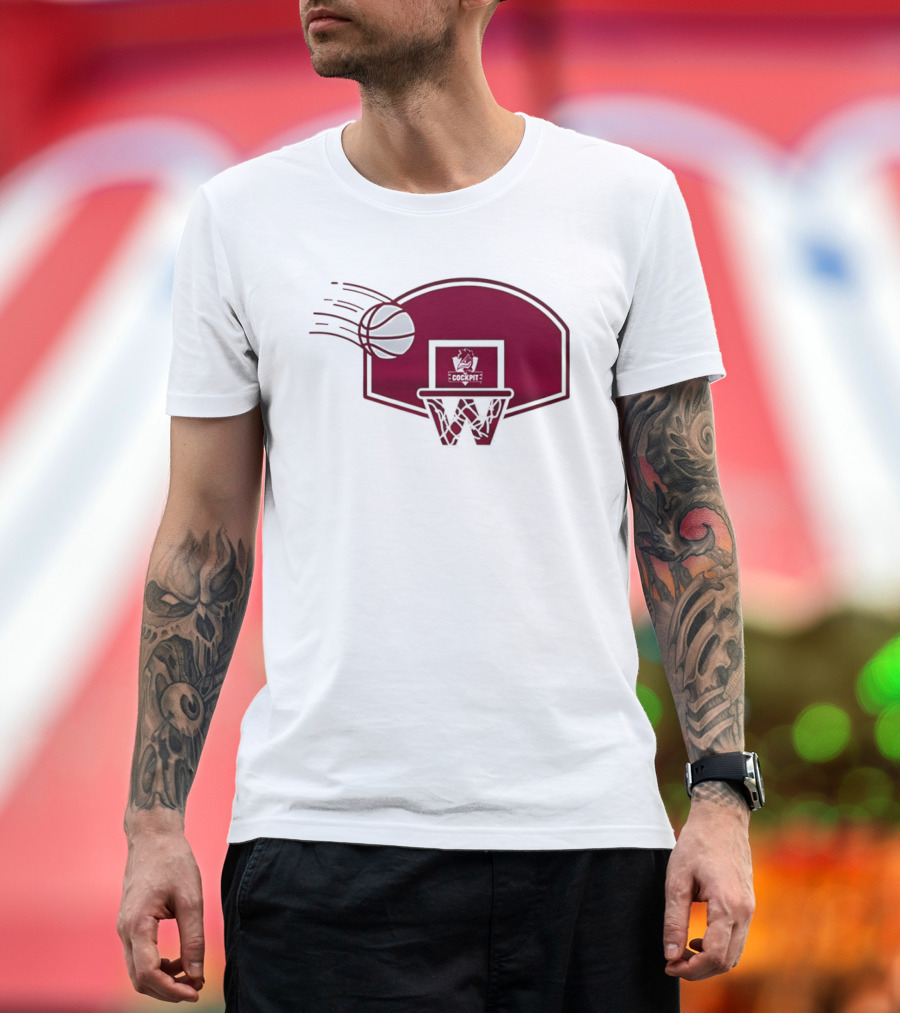 South Carolina Gamecocks Basketball Backboard Basketball Hoops T-Shirt