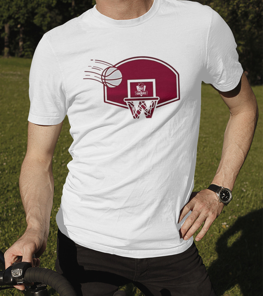 South Carolina Gamecocks Basketball Backboard Basketball Hoops T-Shirt
