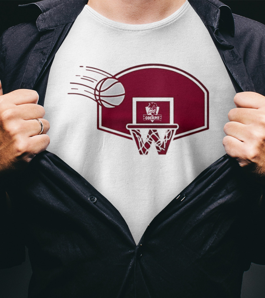 South Carolina Gamecocks Basketball Backboard Basketball Hoops T-Shirt