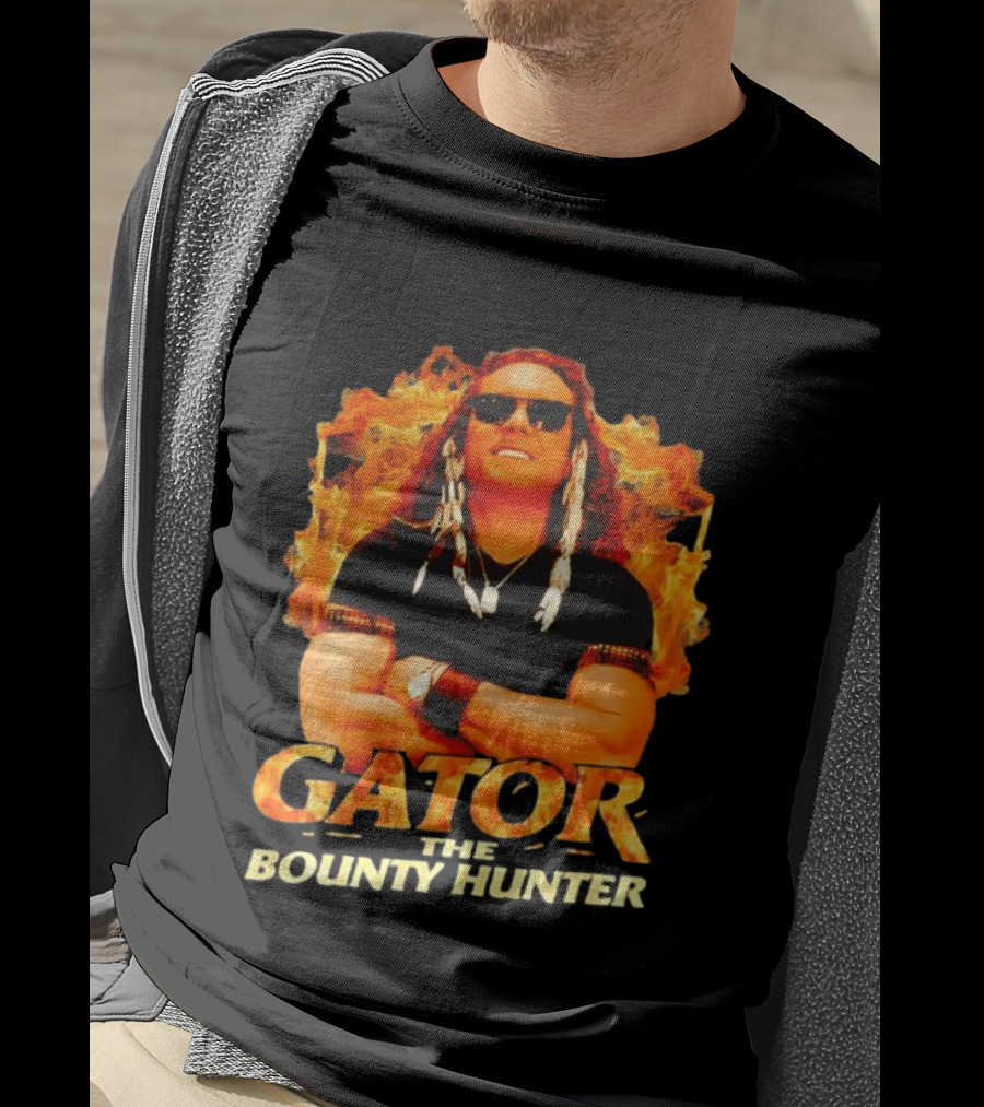 Gator The Bounty Hunter Flame T-Shirt