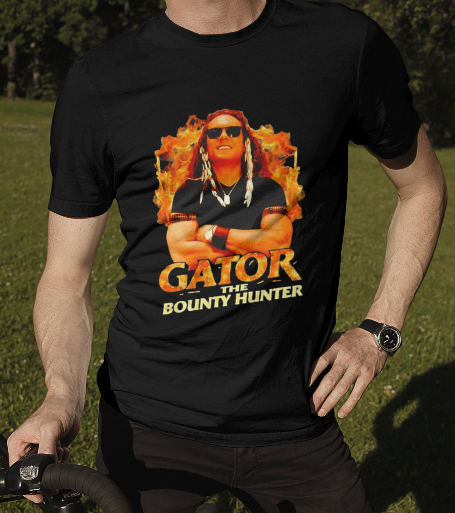 Gator The Bounty Hunter Flame T-Shirt