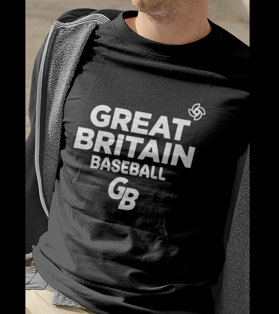 Great Britain Baseball GB Team Sports T-Shirt