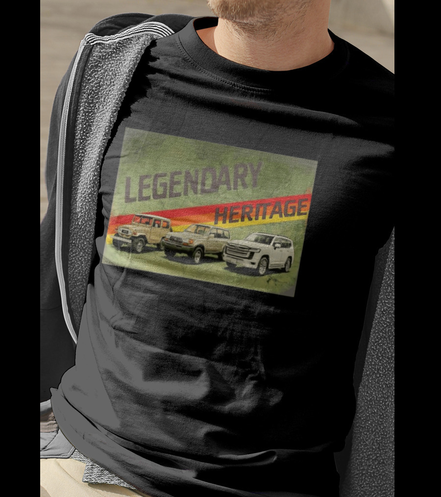 Legendary Heritage Classic And Modern SUV Evolution T-Shirt
