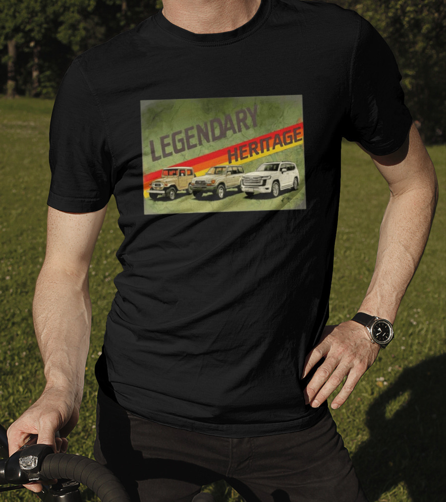 Legendary Heritage Classic And Modern SUV Evolution T-Shirt